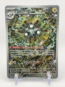 Pokemon TCG Magneton SVP 159 Surging Sparks Promo Card NM Condition - Image 1
