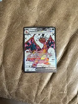 Charizard EX Promo 056 Scarlet and Violet Promo Card Near Mint Condition - Image 1