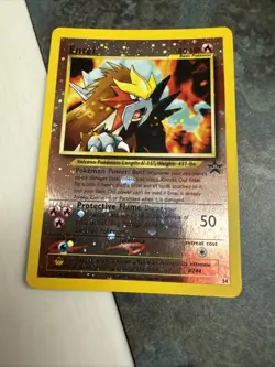 Arceus DP50 Diamond and Pearl Holo AND Entei Promo Card. - Image 2