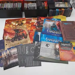 MTG Magic The Gathering Mixed Lot of Empty Promo Boxes / Playmat / Sleeves - Image 4