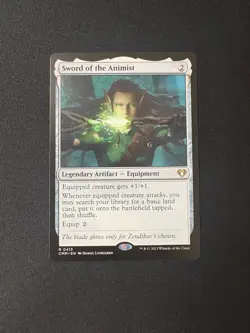 2023 MTG Commander Masters Sword Of The Animist #413 - Image 1
