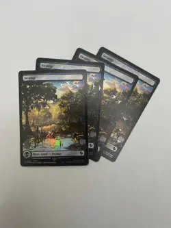 4x Swamp (Chocobo Track Foil) Commander: Final Fantasy Foil - Image 1