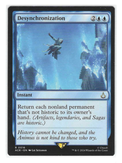 1x Desynchronization NM/M ACR MTG Magic the Gathering - Image 1