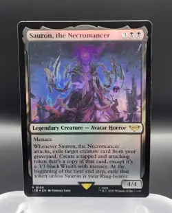 Sauron, the Necromancer (106/883) LTR Rare Foil - Image 1