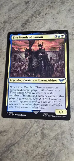The Mouth of Sauron Universes Beyond: the Lord of the Rings Uncommon MTG NM - Image 1