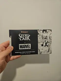 MTG Secret Lair x Marvel's Spider-Man: Venom Unleashed Inks Rainbow Foil Edition - Image 1