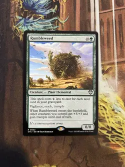 Rumbleweed NM Eng MTG - Commander Outlaws of Thunder Junction - Image 1