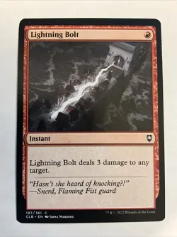 Lightning Bolt Commander Legends: Battle for Baldur's Gate Regular - Image 1