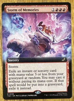 MTG: Avatar: The Last Airbender Eternal-Legal, Storm of Memories - Extended Art - Image 1
