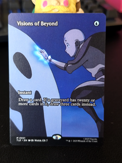 MTG: Avatar the Last Airbender Eternal (TLE) 21 - Visions of Beyond - Full Art - Image 1