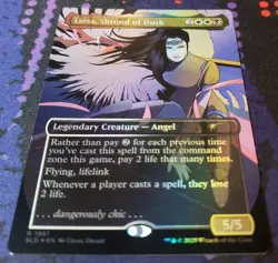NM Liesa, Shroud of Dusk (Rainbow Foil) Secret Lair Drop Magic: The Gathering - Image 4