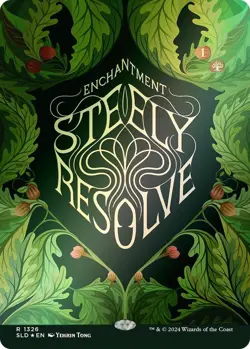 Near Mint Steely Resolve (Foil) Secret Lair Drop Series Magic: The Gathering - Image 1