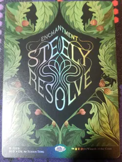 Near Mint Steely Resolve (Foil) Secret Lair Drop Series Magic: The Gathering - Image 3
