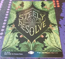 Near Mint Steely Resolve (Foil) Secret Lair Drop Series Magic: The Gathering - Image 5