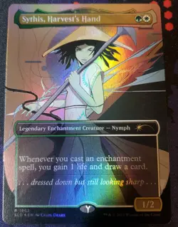 NM Sythis, Harvest's Hand (Rainbow Foil) Secret Lair Drop Magic: The Gathering - Image 2