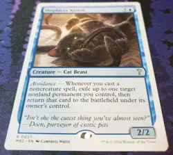 Near Mint Displacer Kitten (White Border) Mystery Booster 2 Magic: The Gathering - Image 4