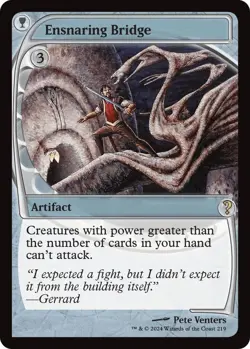 Near Mint Ensnaring Bridge (Future Sight) Mystery Booster 2 Magic: The Gathering - Image 1