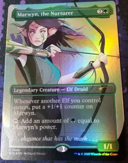 NM Marwyn, the Nurturer (Rainbow Foil) Secret Lair Drop Magic: The Gathering - Image 2