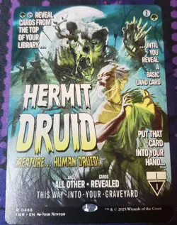 Near Mint Hermit Druid (Showcase) Innistrad Remastered Magic: The Gathering - Image 2