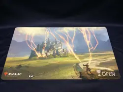 MTG Wizard's Lightning Playmat SCG Open - Image 1