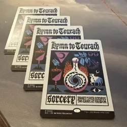 4x Hymn to Tourach MINT 0008 Secret Lair Countdown Kit SLC MTG Rare Unplayed NM - Image 2