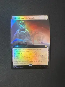 2025 MTG Avatar The Last Airbender Abandoned Air Temple Extended Art Foil #386 - Image 1