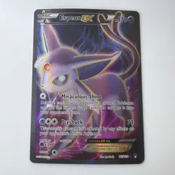 Pokemon Espeon EX Full Art Ultra Rare Holo Breakpoint 117/122 Card - Image 1