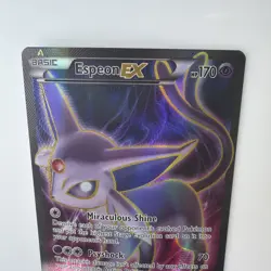 Pokemon Espeon EX Full Art Ultra Rare Holo Breakpoint 117/122 Card - Image 5