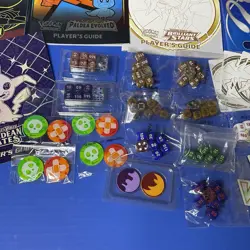 Pokemon Players Guides Lot Of 9 Sword & Shield Scarlet & Violet Plus Dice Extras - Image 3