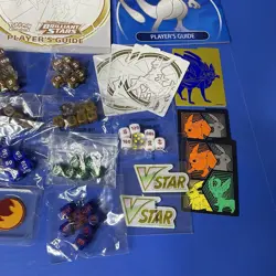 Pokemon Players Guides Lot Of 9 Sword & Shield Scarlet & Violet Plus Dice Extras - Image 4