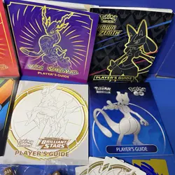 Pokemon Players Guides Lot Of 9 Sword & Shield Scarlet & Violet Plus Dice Extras - Image 5