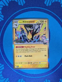Iono's Kilowattrel 182 (Journey Together Pre-release Promo) - NM - Pokemon TCG - Image 1