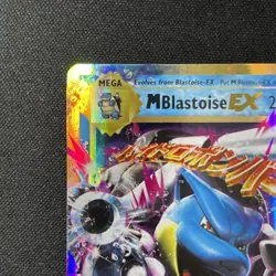 M Blastoise EX 22/108 Evolutions Holo 2016 Pokemon Mega - Image 2