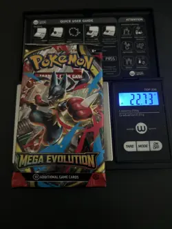 (HEAVY) 22.73g Pokemon TCG Mega Evolution Booster Pack (SEALED)✅ - Image 1