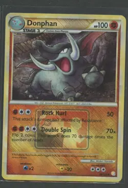 Donphan Crosshatch holo| HGSS 40/123 League Promo | Pokemon Karte EN NM 2010 - Image 1