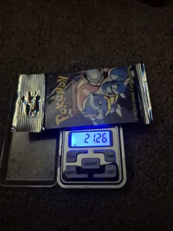 HEAVY!U 21.25g Wizards of the Coast Pokemon Base Set Booster Pack 742818061582 - Image 3
