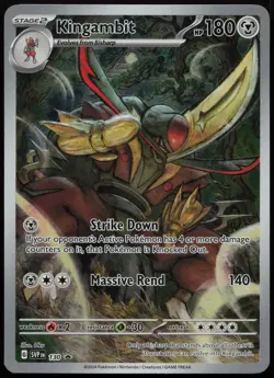 Kingambit 130 Promo Scarlet & Violet Pokemon - Image 1