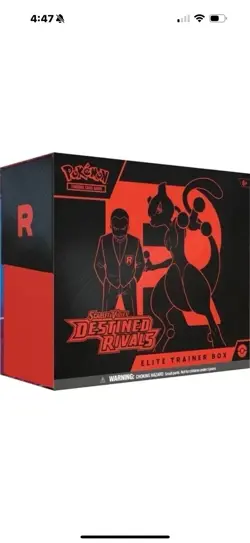 Pokemon TCG Scarlet & Violet Destined Rivals Elite Trainer Box ETB NEW SEALED - Image 1