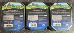 FACTORY SEALED 2022 Pokemon GO Tins. Set of ALL 3: Pikachu/Blissey/Snorlax - Image 3