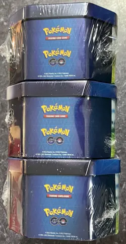 FACTORY SEALED 2022 Pokemon GO Tins. Set of ALL 3: Pikachu/Blissey/Snorlax - Image 5