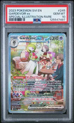 PSA 10 Gardevoir EX 245/198 Pokemon Scarlet Violet Special Illustration Rare - Image 1
