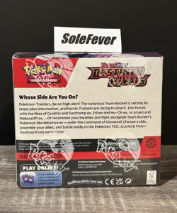 New & Sealed Pokemon TCG: Destined Rivals Booster Display Box 36 Packs - Image 3
