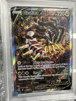 2022 POKEMON SWORD & SHIELD LOST ORIGIN #186 FULL ART/GIRATINA V PSA 10 - Image 2