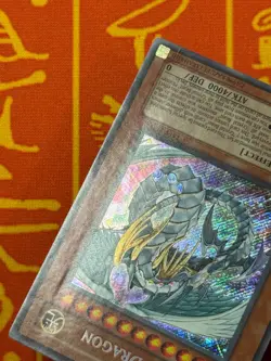 YUGIOH RAINBOW DRAGON SECRET RARE 1ST EDITION MODERATE PLAY TAEV-EN006 - Image 4