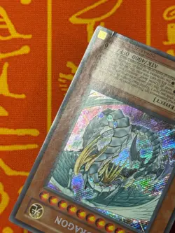 YUGIOH RAINBOW DRAGON SECRET RARE 1ST EDITION MODERATE PLAY TAEV-EN006 - Image 5