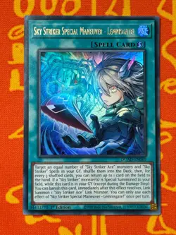 YUGIOH SKY STRIKER SPECIAL MANEUVER - LEMNISGATE! ULTRA RARE 1ST NM DUAD-EN069 - Image 1