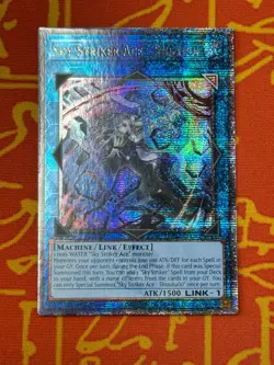 YUGIOH SKY STRIKER ACE - SHIZUKU QUARTER CENTURY SECRET RARE NM RA03-EN043 NA - Image 1