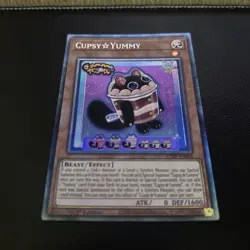 Cupsy Yummy JUSH-EN016 Collectors Rare 1st Edition Mint Yugioh - Image 1