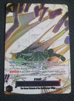 Ground Death Alt Art Event One Piece English Azure Sea's Seven OP14 096 - Image 1