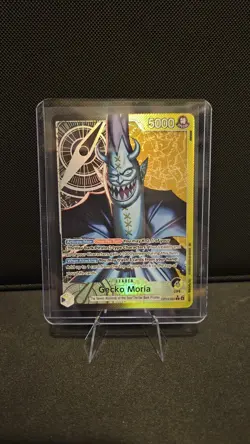 One Piece OP14-080 Gecko Moria Alt Art Leader The Azure Sea's Seven English - Image 1